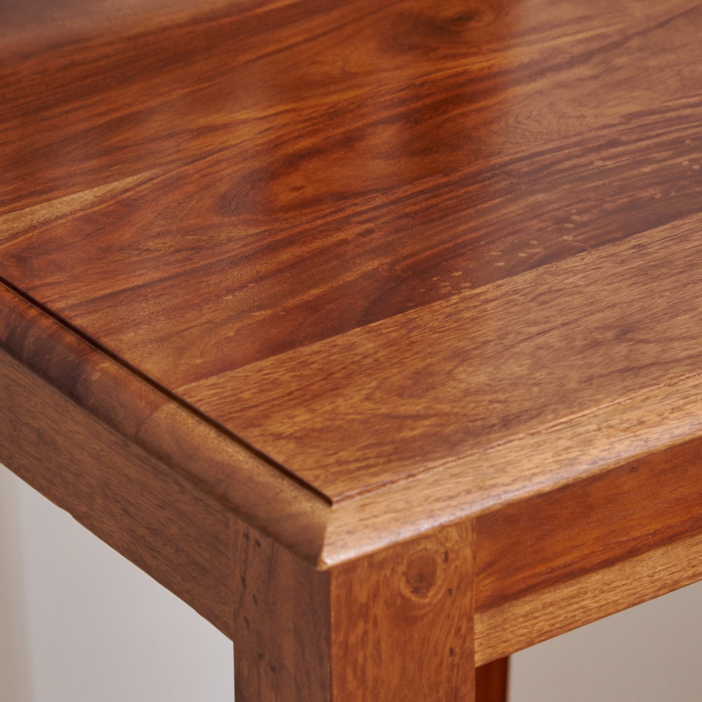 Helioc Kan Sheesham Wood Bar Chair In Provincial Teak Finish