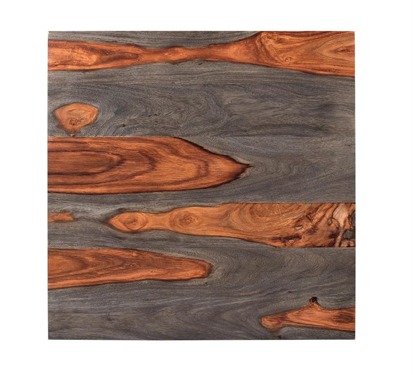 Roster Sheesham Wood End Table |Coffee Table |Sofa Side Table| Neutral Gray Finish