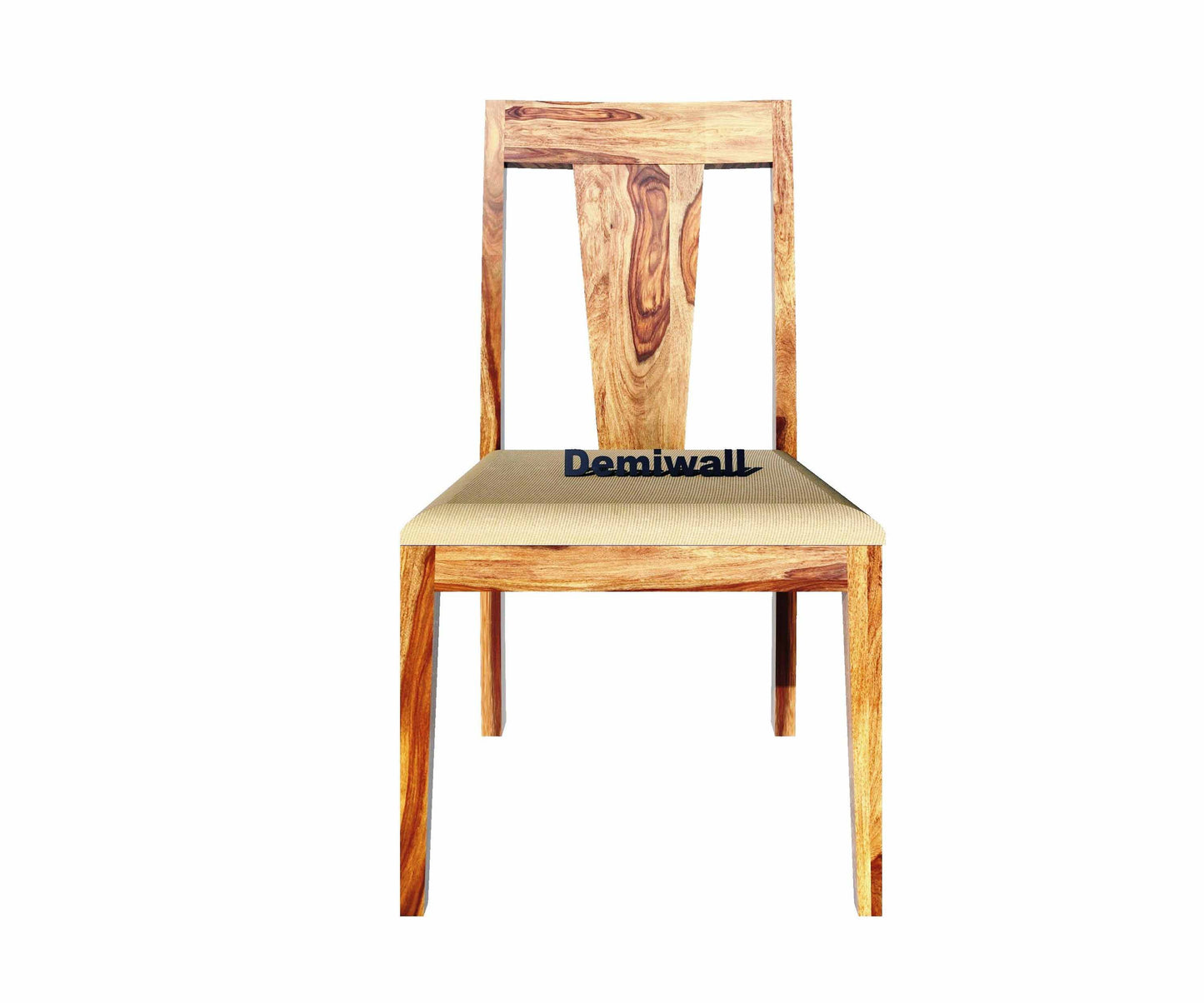 Sheesham Wood Six Seater Dining Set In Honey Oak Finish