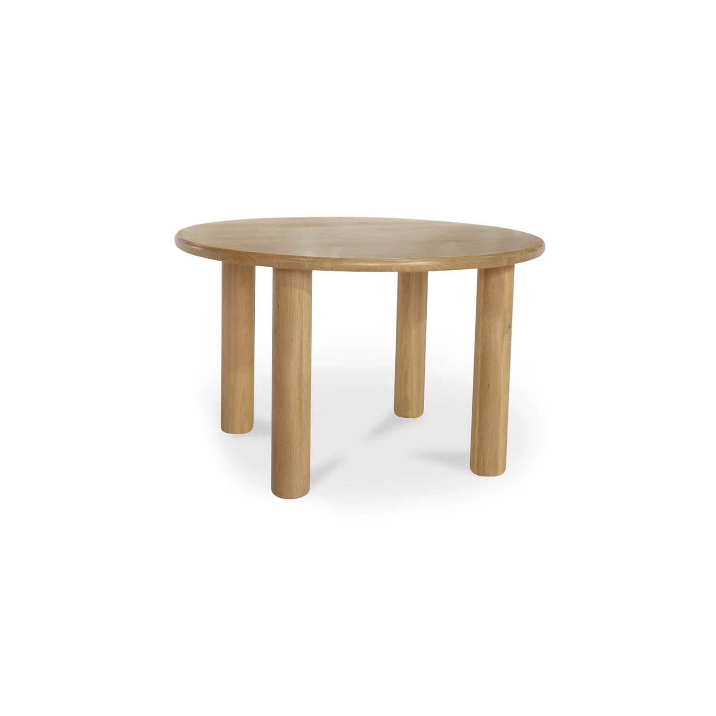 Goela Solid Wood Dining Table Natural Finish For Dining Room and Hotels