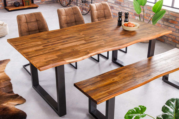 Roster Sheesham Wood Dining Table For Dining Room and Hotels Furnitures