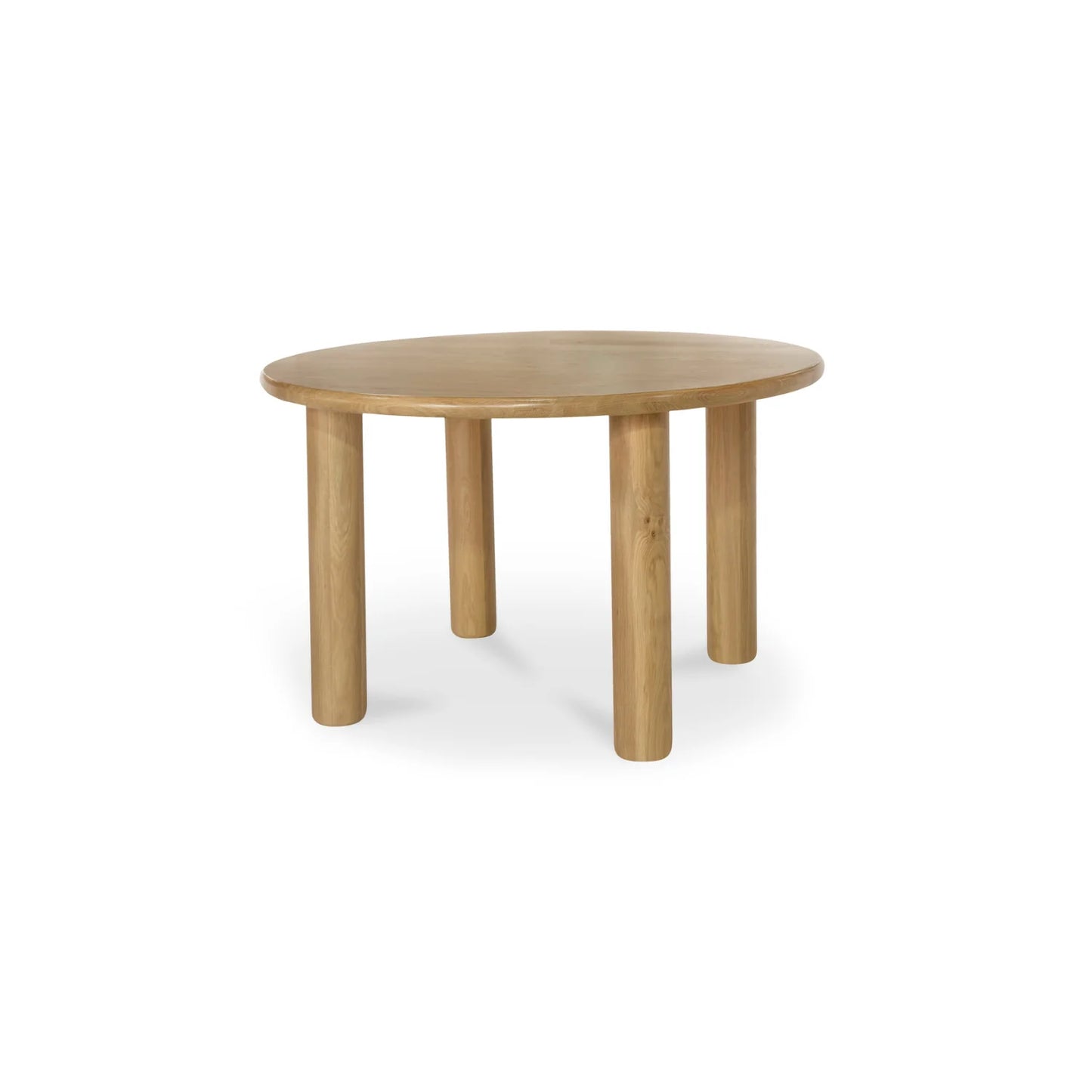 Goela Solid Wood Dining Table Natural Finish For Dining Room and Hotels