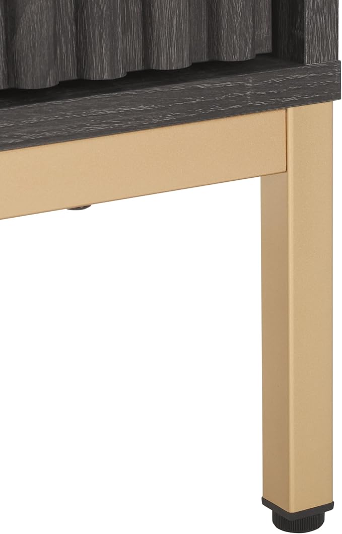 Liv Mango Wood 4 Door TV-Unit Demiwall