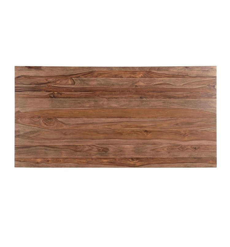 Roster Sheesham Wood 8 Seater Dining Table With Rustic Teak Finsh Dining Room