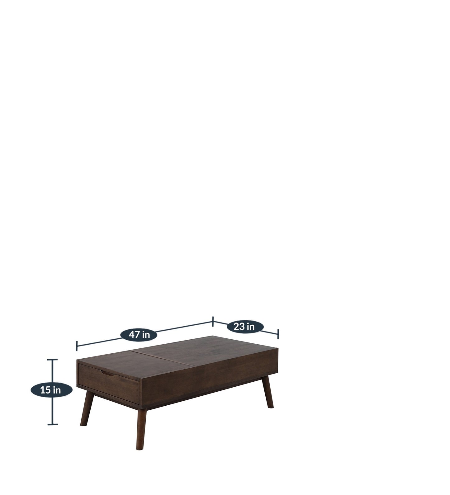 Baliya Solid Mango Wood Sideboard In Walnut For Lining Room Furniture