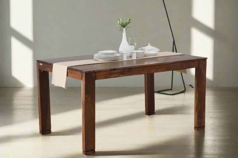 Demiwall Sheesham Wood 6 Seater Dining Table