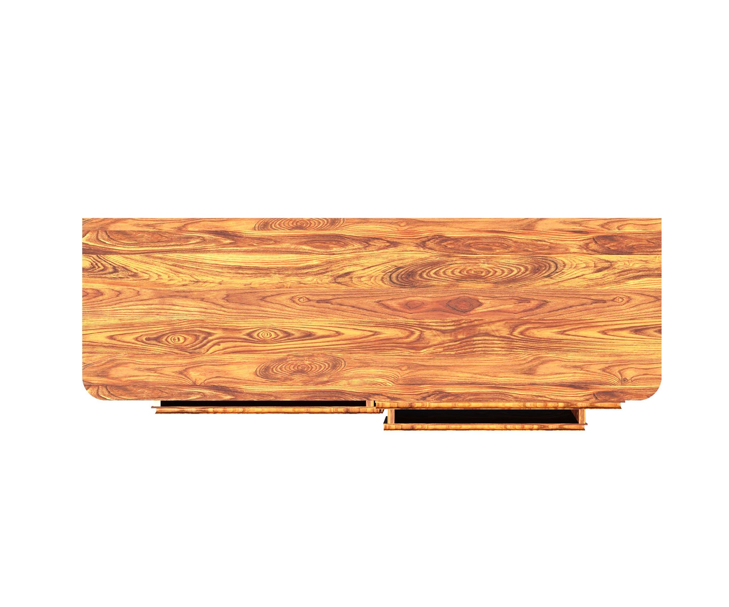 Segur Solid Wood Sheesham Wood Chest Of Drawer In Teak Finish