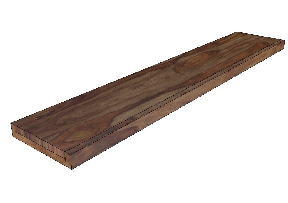 Sheesham Wood wall slaves in neutral finish