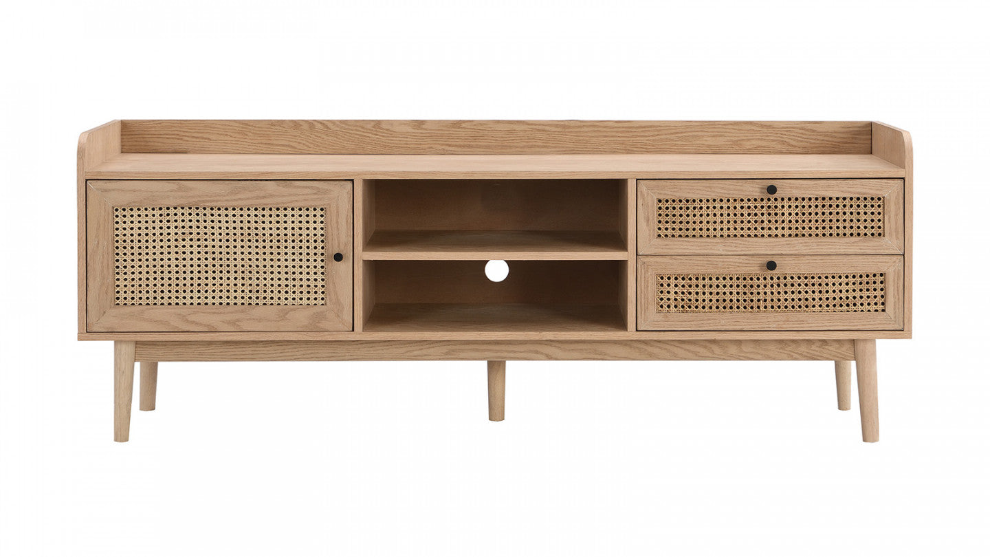 Homfab Mango Wood tv unit 2 Drawer 1 door For Living Room Furniture