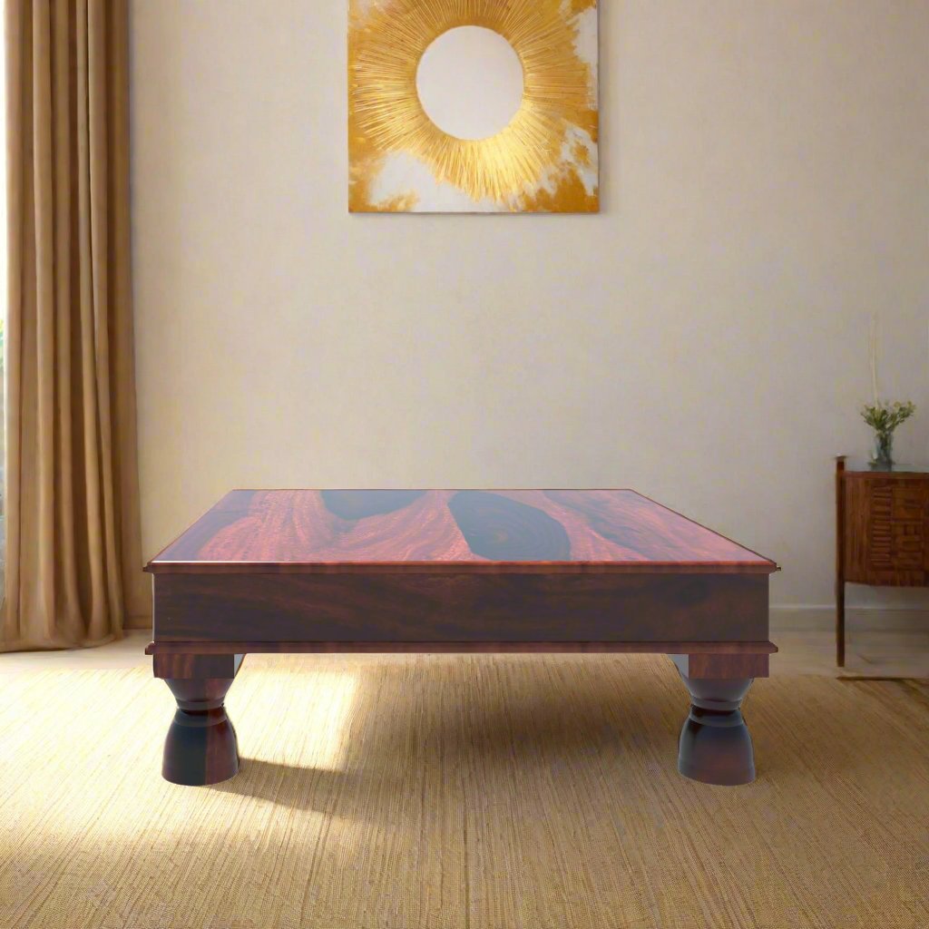 Solid Sheesham Wood Large Chwoki