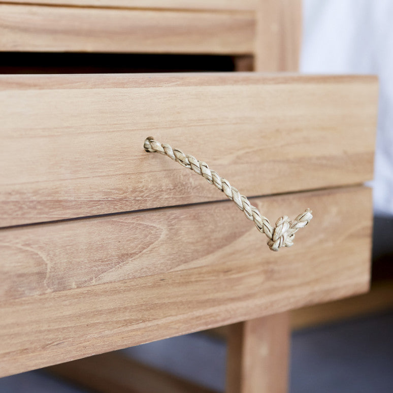 Baliya Solid Mango Wood Sideboard In Walnut For Lining Room Furniture