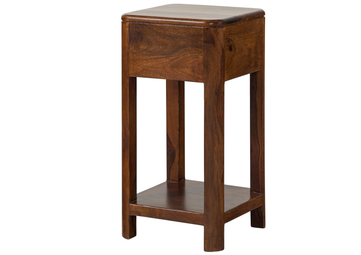 Segur Solid Wood Bedside In Provincial Teak Finish For Living Room