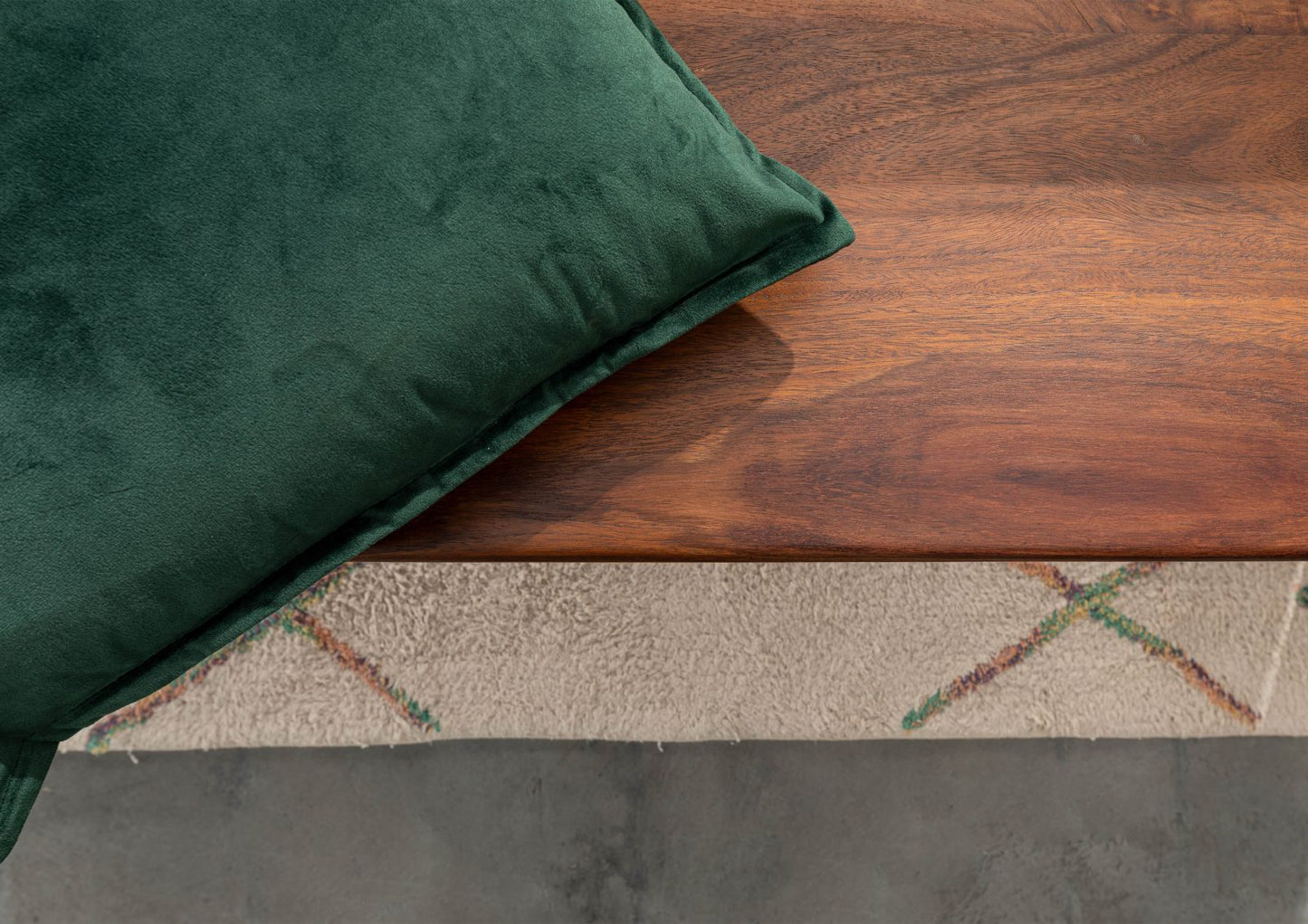 Segure Solid Wood Bench In Provincial Teak For Living Room Furniture