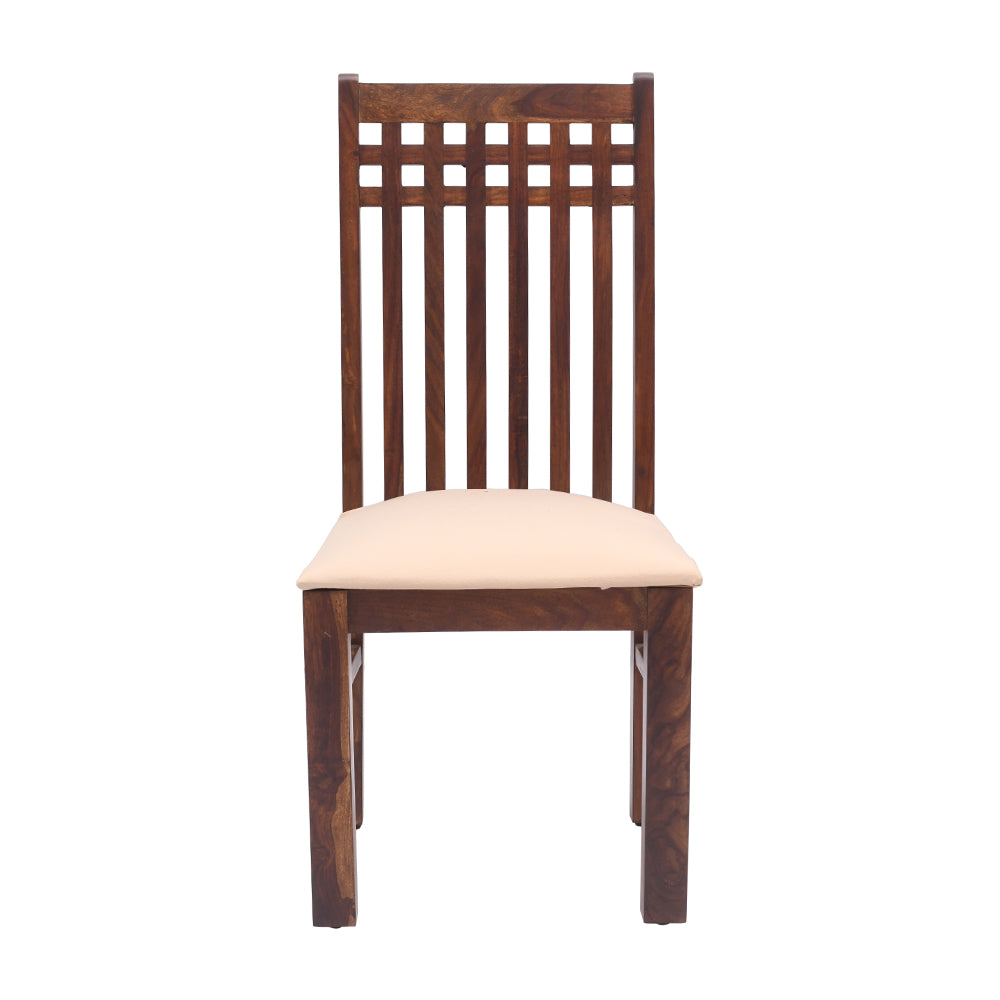 Facet Chair Set Of Two Made Of Sheesham Wood