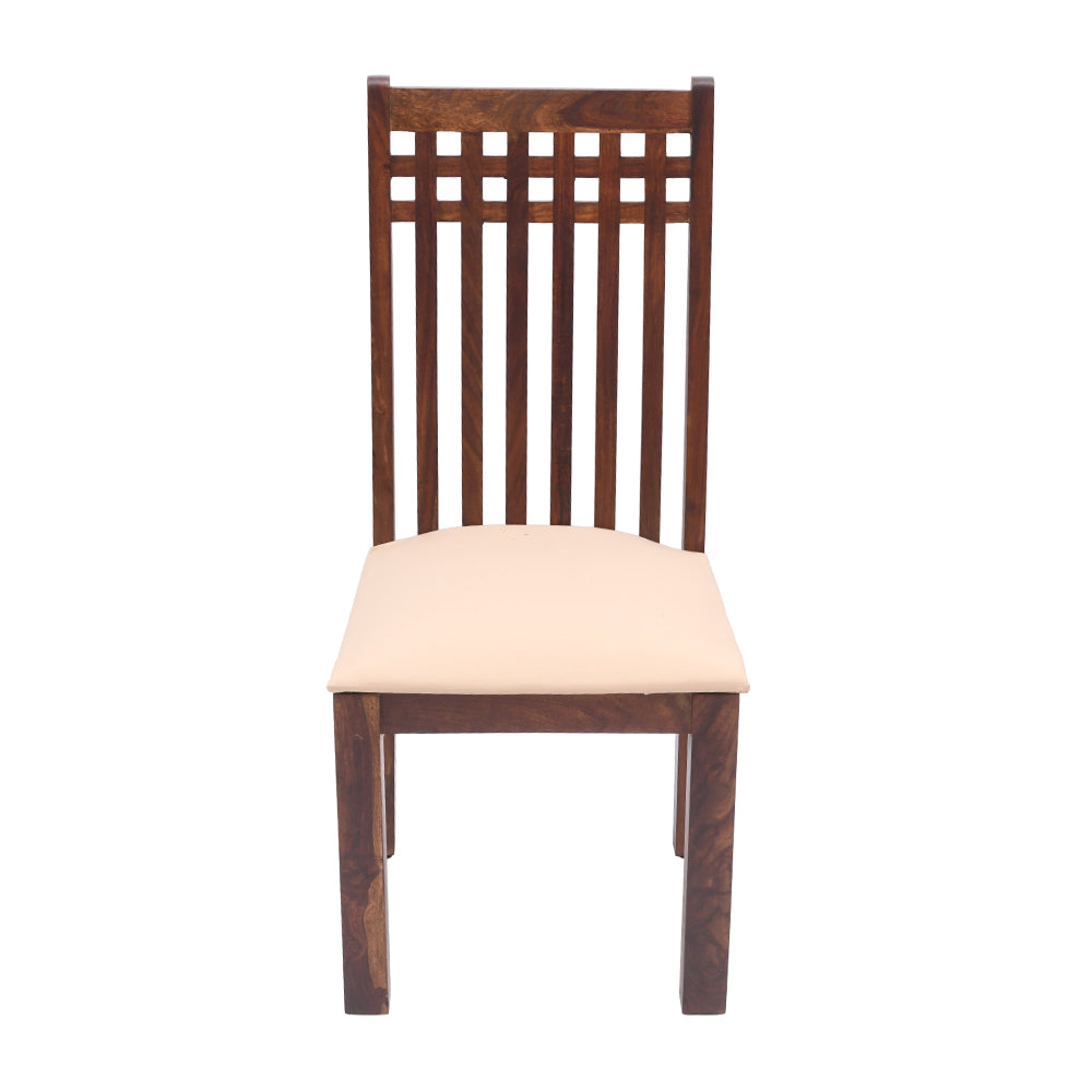 Facet Chair Set Of Two Made Of Sheesham Wood