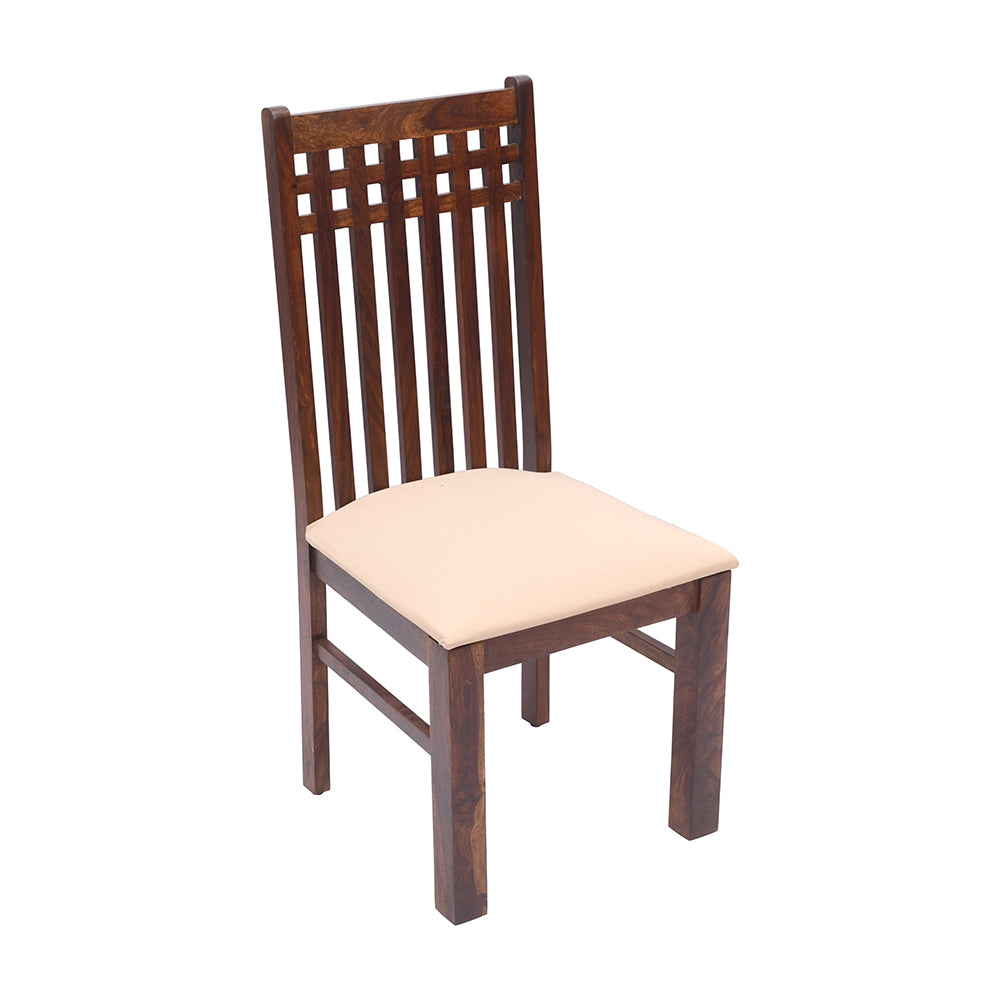 Facet Chair Set Of Two Made Of Sheesham Wood