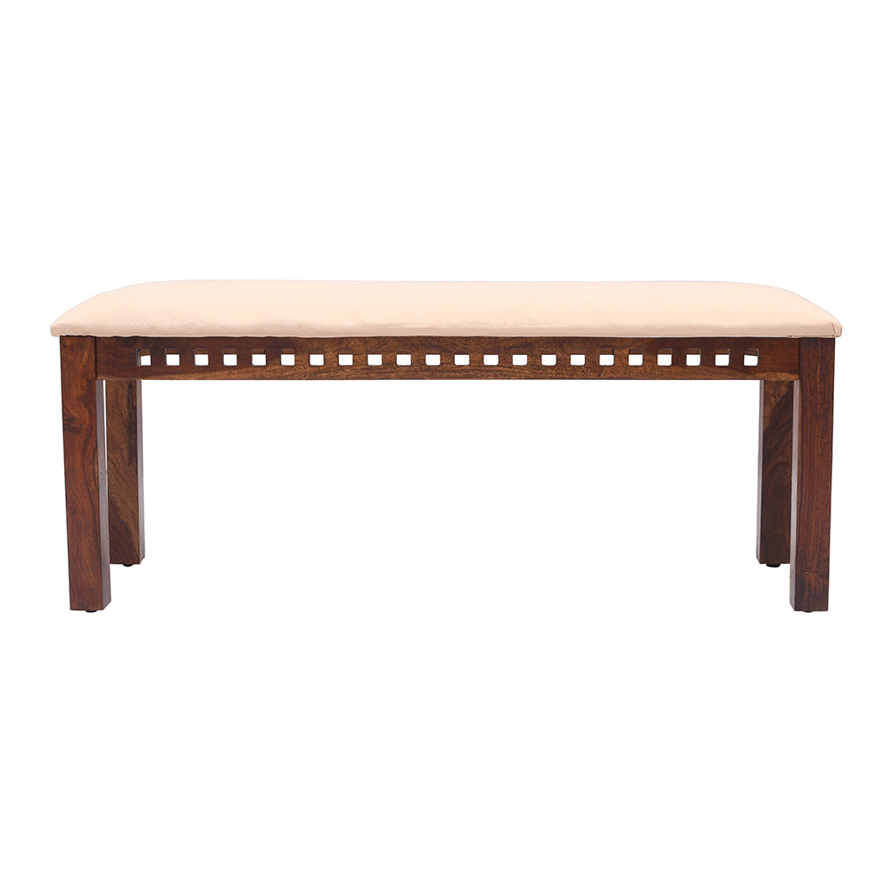 Facet Two Seater Bench Made OF Sheesham Wood