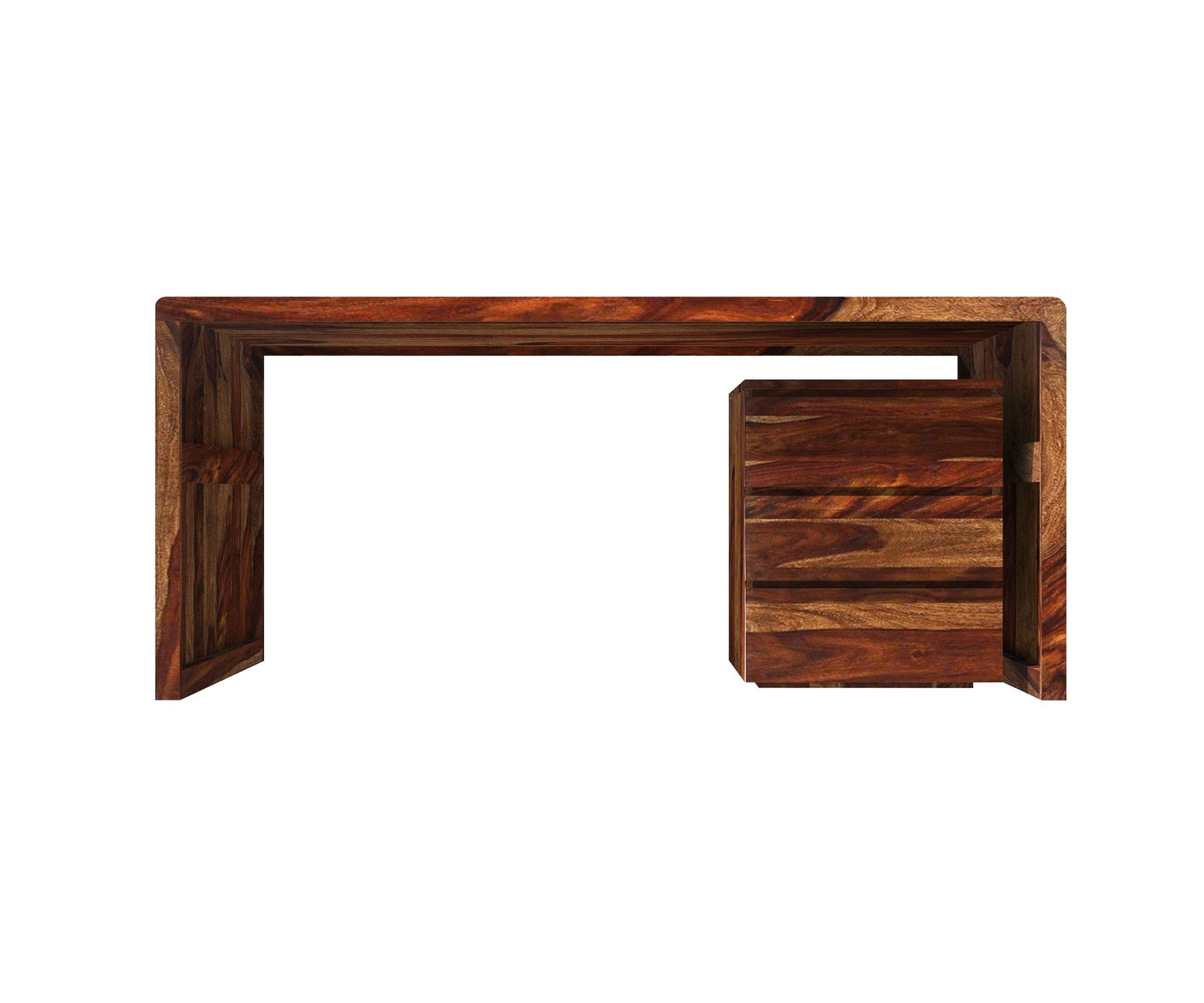 Avain Solid Wood Large Study Table In Provincial Teak For Study Room Furniture