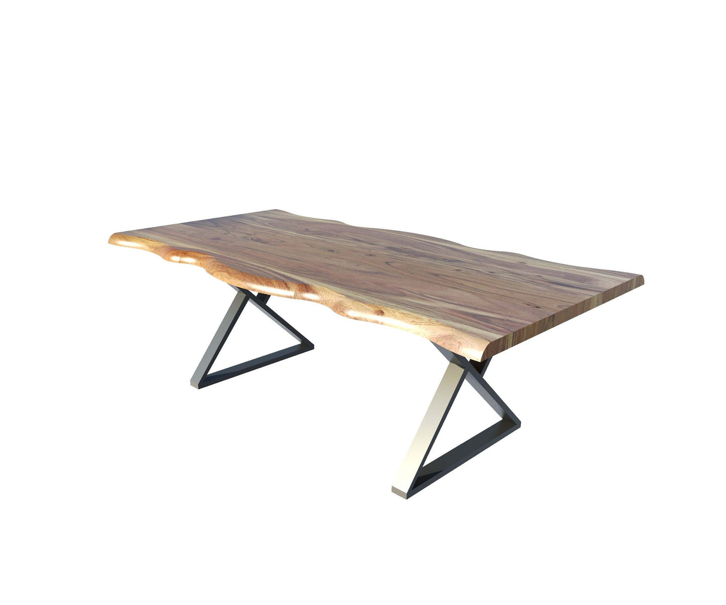 Avina Sheesham Wood Six Seater Dining Table Set In Nutural Finish