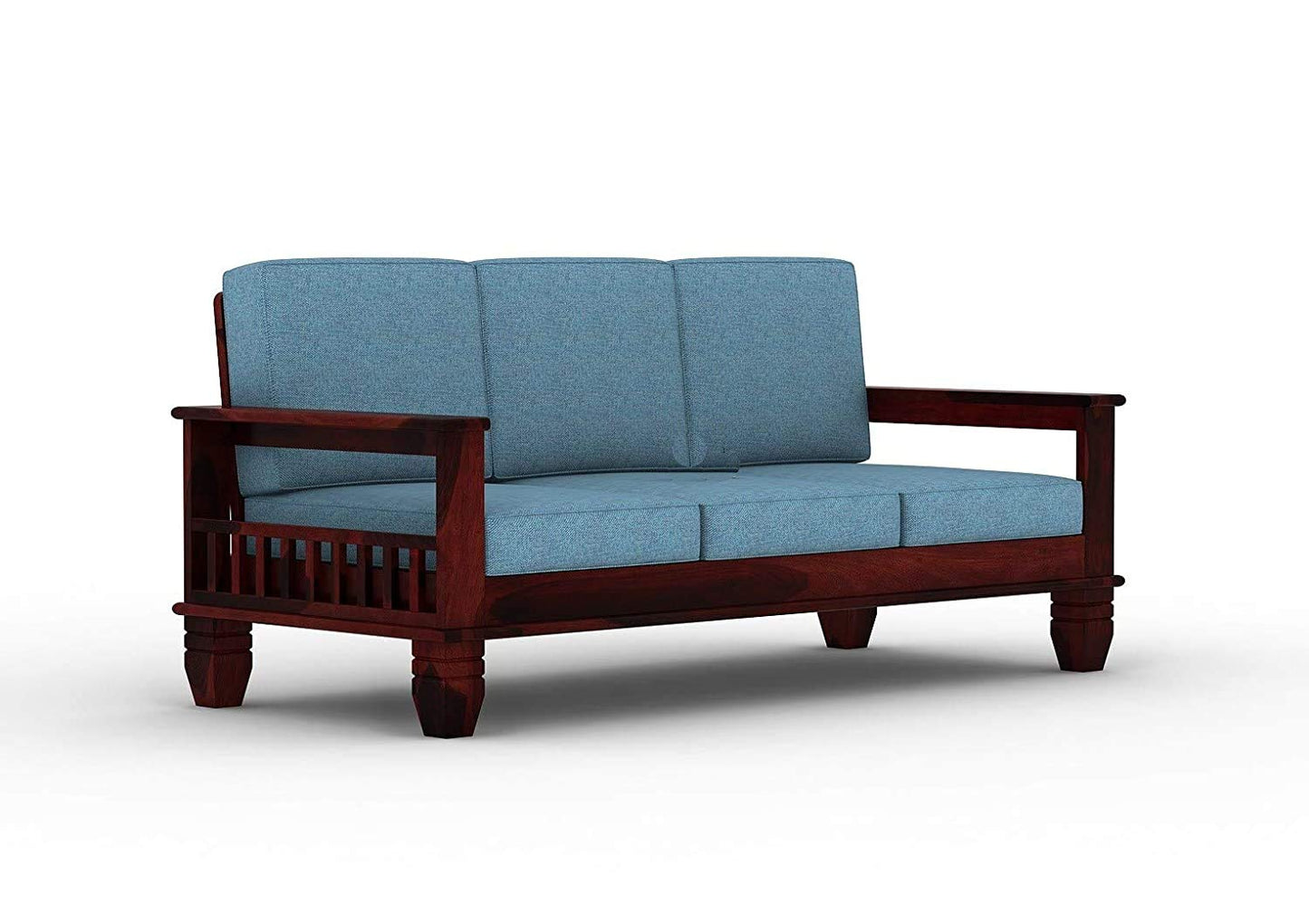 Royal Place Sheesham Wood 5 Seater Sofa Set For Living Room Furniture