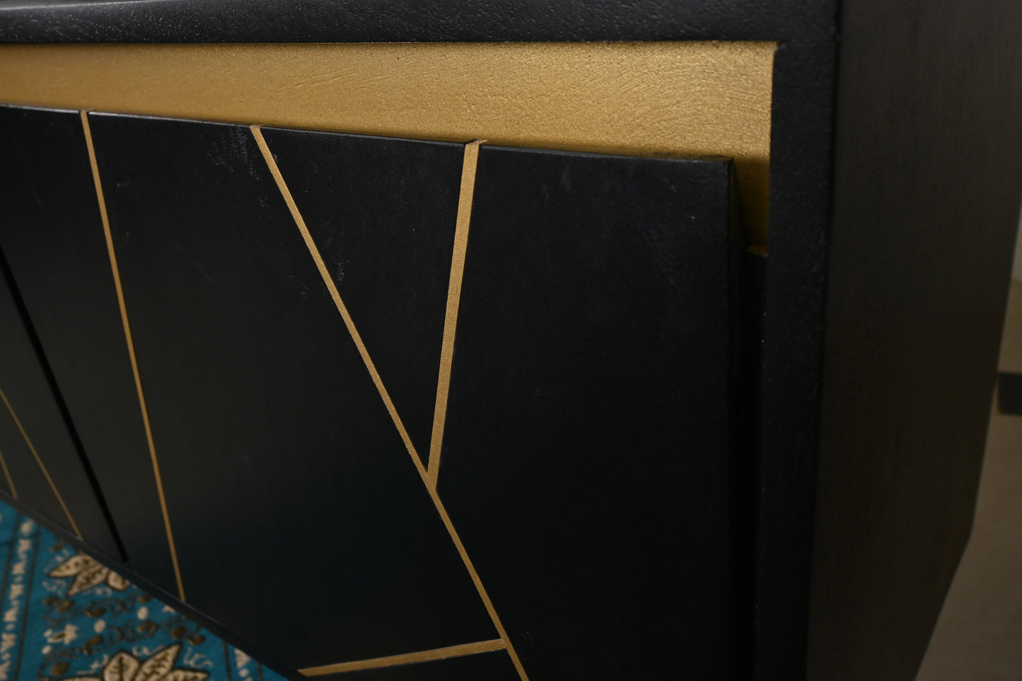 Liv  Mango Wood Tv-Unit In Walnut Finish For Living Room Furniture