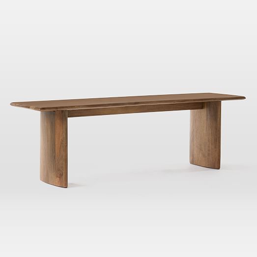 Marudhar Mango Wood Bench In Netural Finish