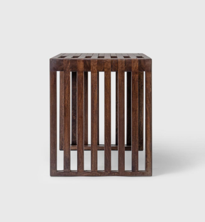 Segure Solid Shesham Wood Bench In Provincial Teak Finish