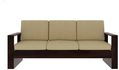 Royal Place Sheesham Wood 3 Seater Sofa Set For Living Room Furniture