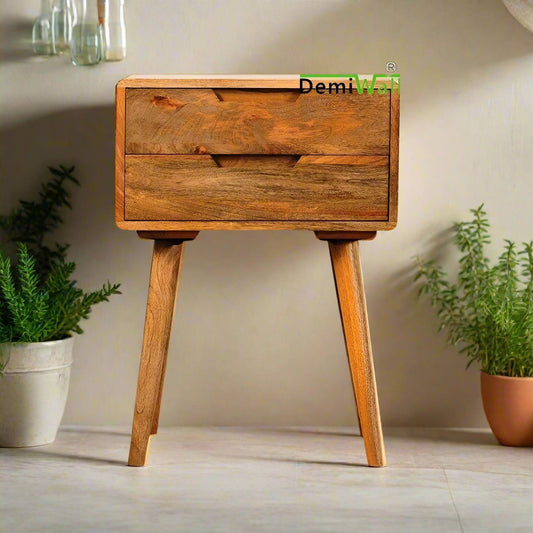 bhohwmiana Mango Wood bedside table For Living Room Furniture,