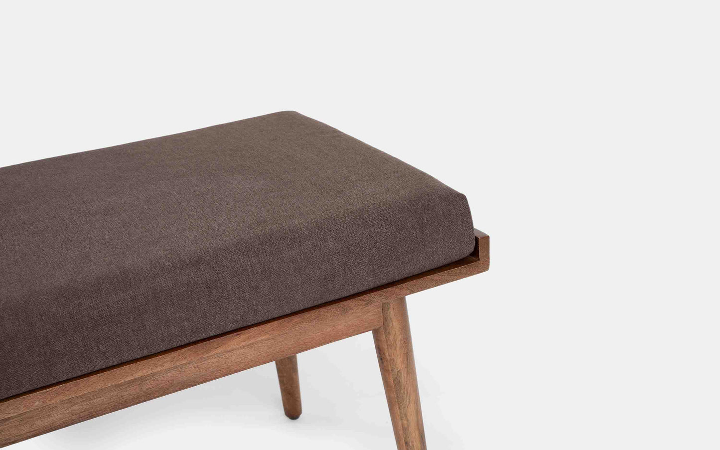 Ows Solid Wood Bench In Provincial Teak Finish For Living Room Furniture