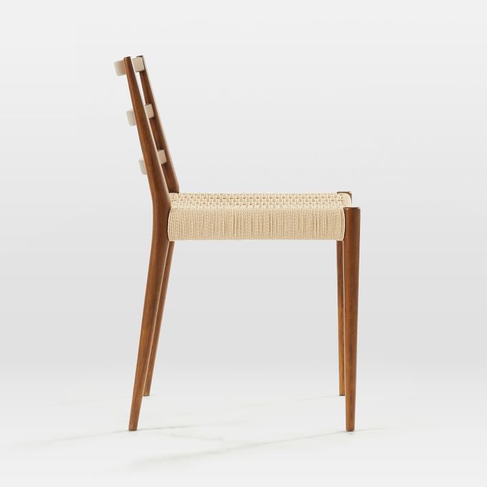 Marudhar Mango Wood Chair Set of 1 In Netural Finish