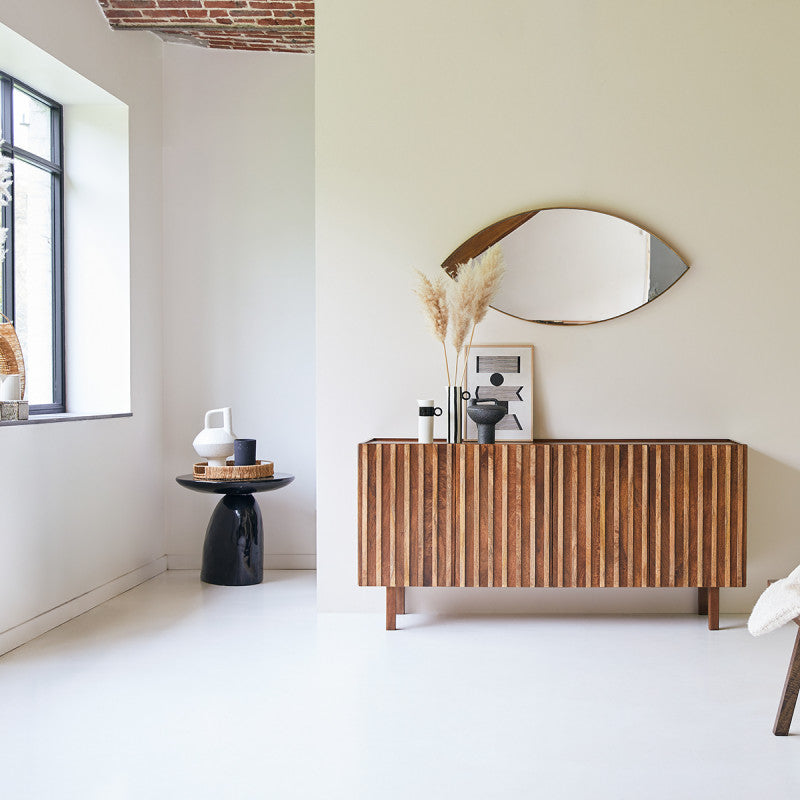 Arko Sideboard Four Doors Made Of Solid Mango Wood