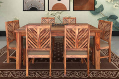 Demiwall Sheesham Wood Six Seater Dining Set