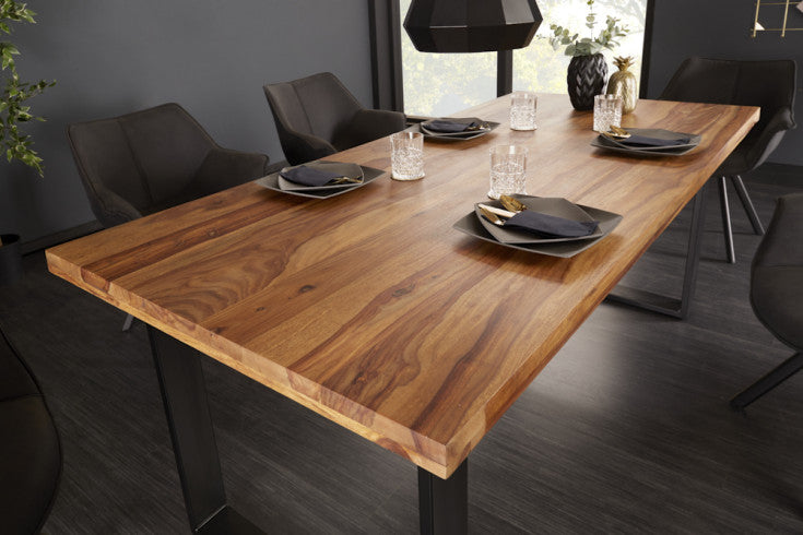 Roster Sheesham Wood Dining Table For Dining Room and Hotels Furnitures