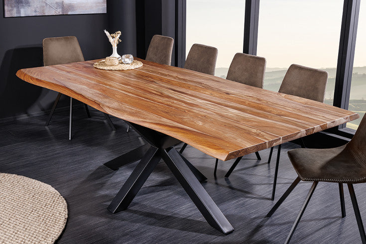 Roster Sheesham Wood Modern Looks Dining Table For Dining Room and Hotels Furnitures