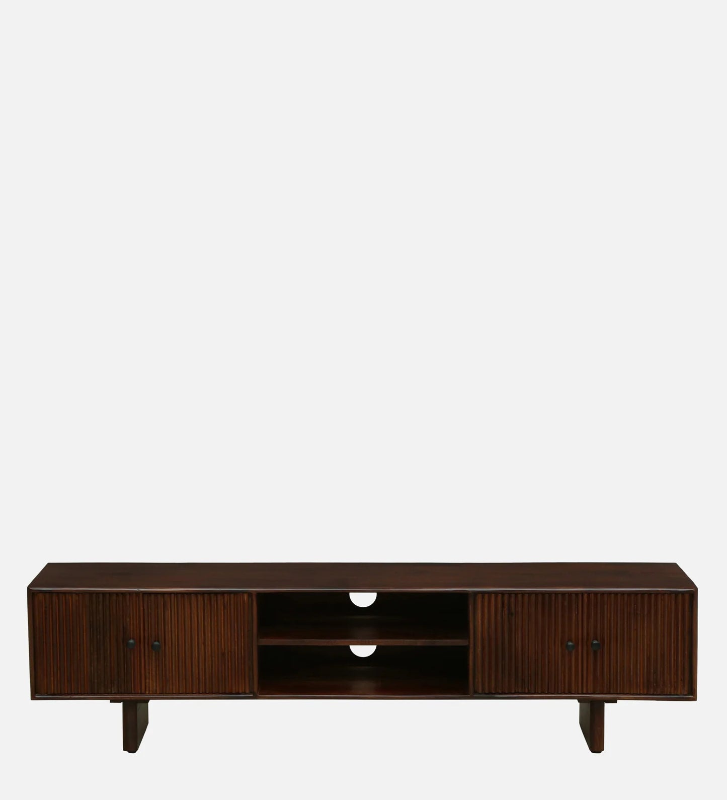 Solid Wood 4 Door Tv Cabinet For Living Room