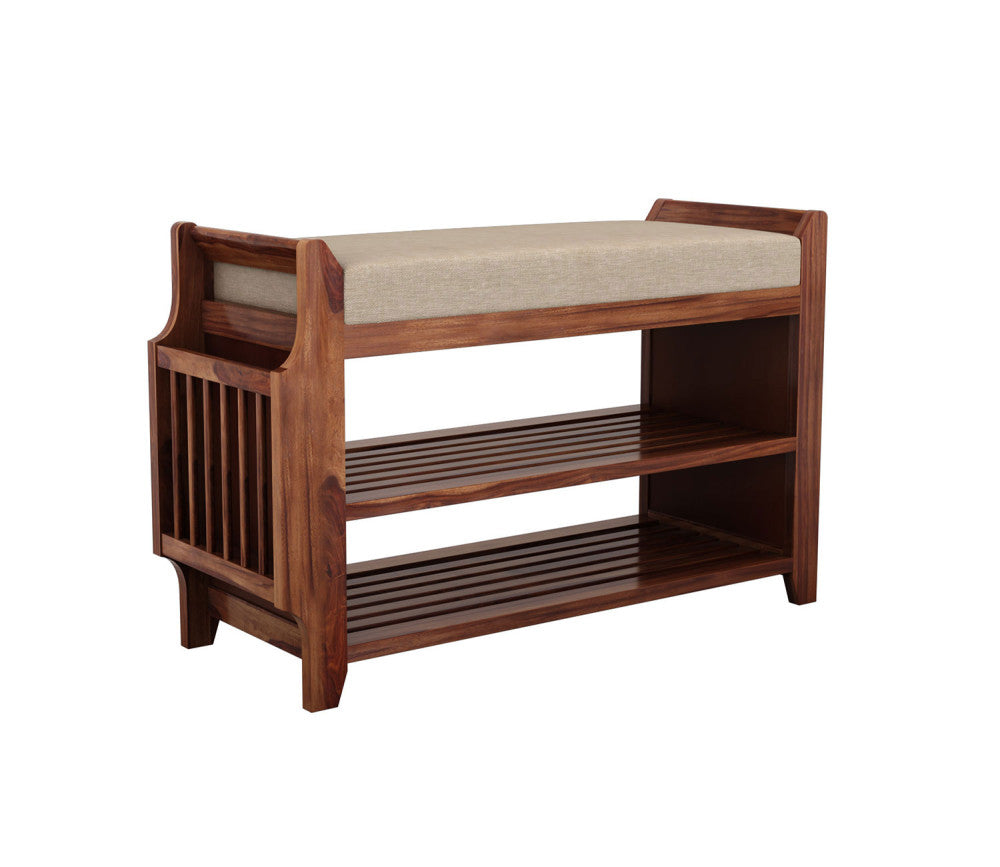 Citijan Sheesham Wood Shoe Cabinet,Sheesham Wood Shoe Rank For Living Room Furniture,Outdoor Furniture