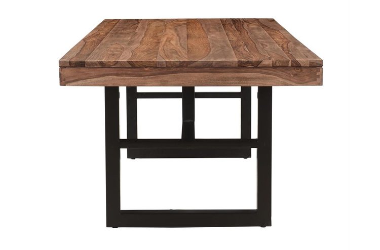 Roster Sheesham Wood  8 Seater Dining Table With Rustic Teak Finsh Dining Room