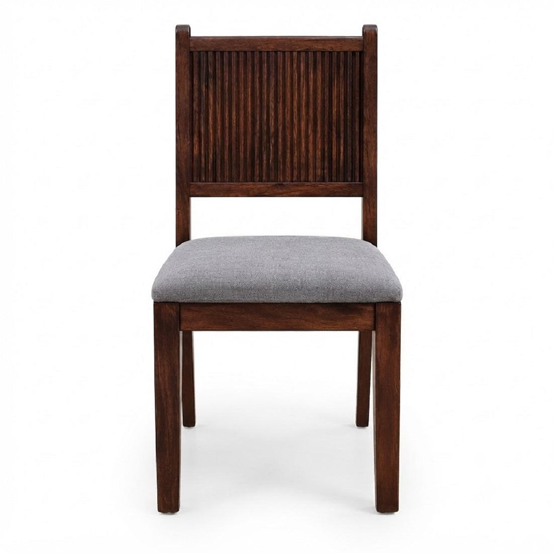 Demiwall Solid Mango Wood Six Seater Dining Set With Upholstery Tubbeco Finish - Sierra Collection