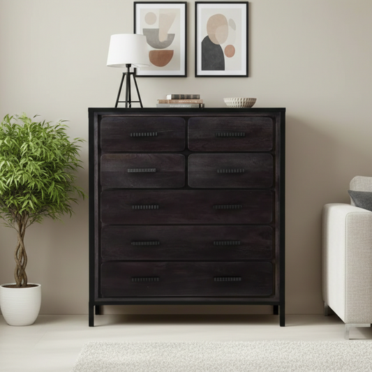 Ruben Chest Of Drawers Made Of Mango Wood