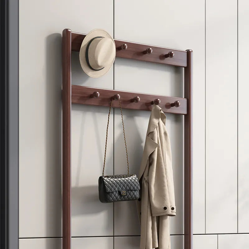 Coat rack and shoes Solid wood at the entrance of the living room...