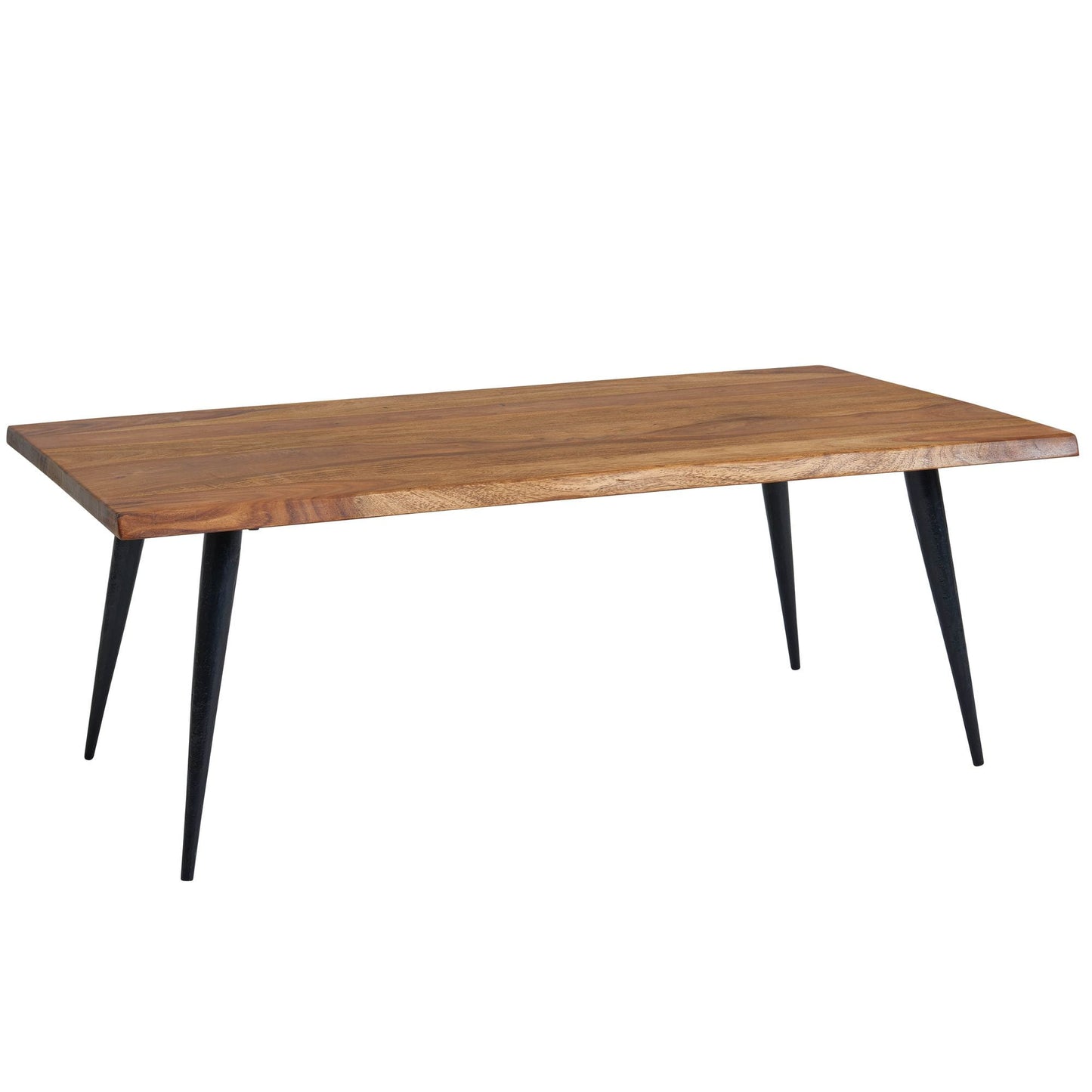 Orota Solid Wood Coffee Table In Natural Finish For Living Room