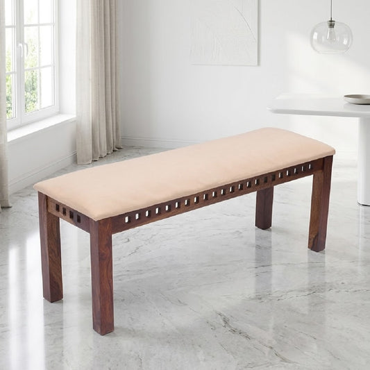 Facet Two Seater Bench Made OF Sheesham Wood