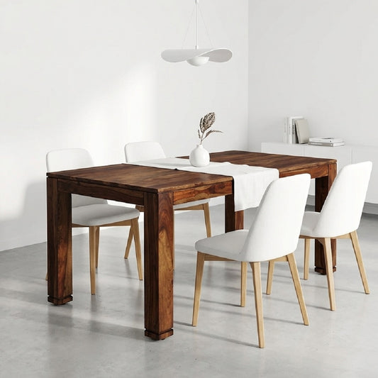 Demiwall Sheesham Wood  6  Seater Dining Table