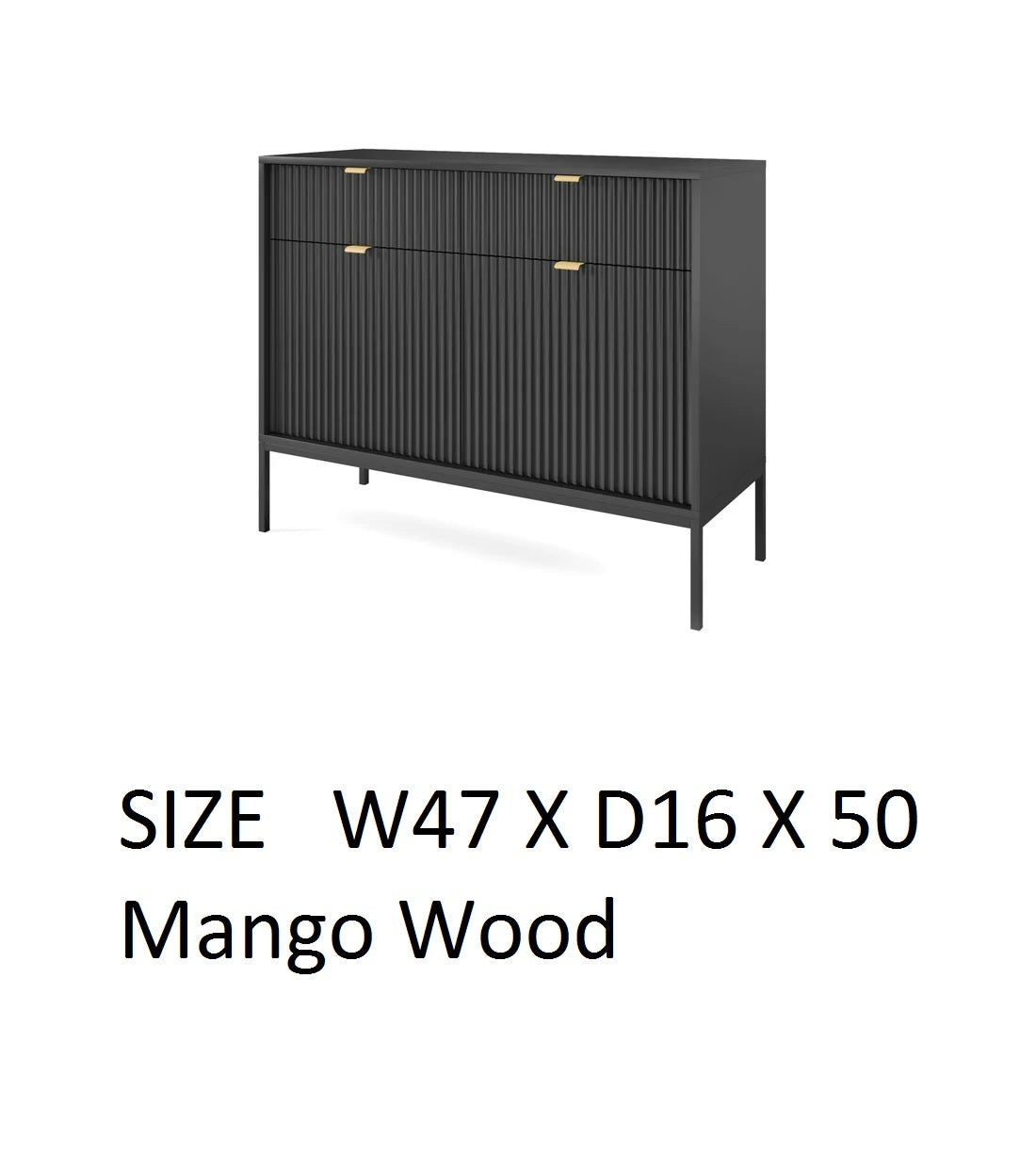Mango Wood Chest of Drawer customise item & Size