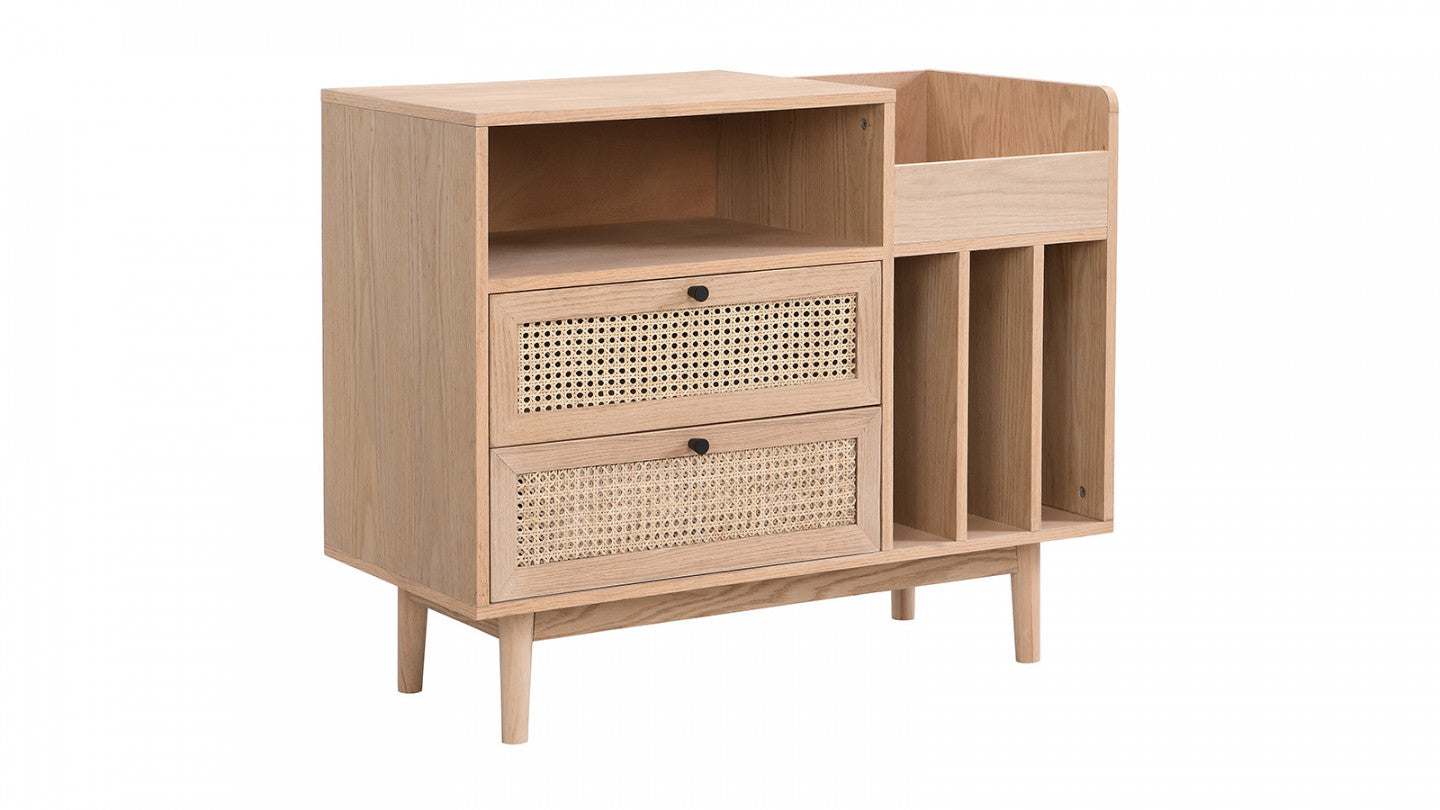 Homfab  Mango Wood  2 drawer sideboard  For Living Room Furniture