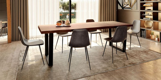 Roster Sheesham Wood Dining Table With Natural Finish For Dining Room and Hotels Furnitures