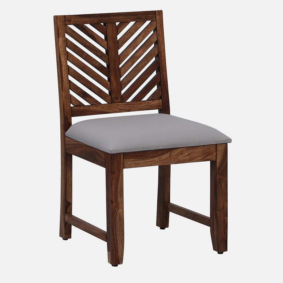 Demiwall Chair Set of 2 Natural Finish