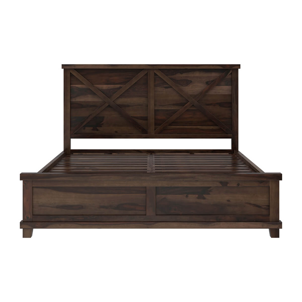 Royal Place Sheesham Wood King Size Bed For Bedroom Furniture