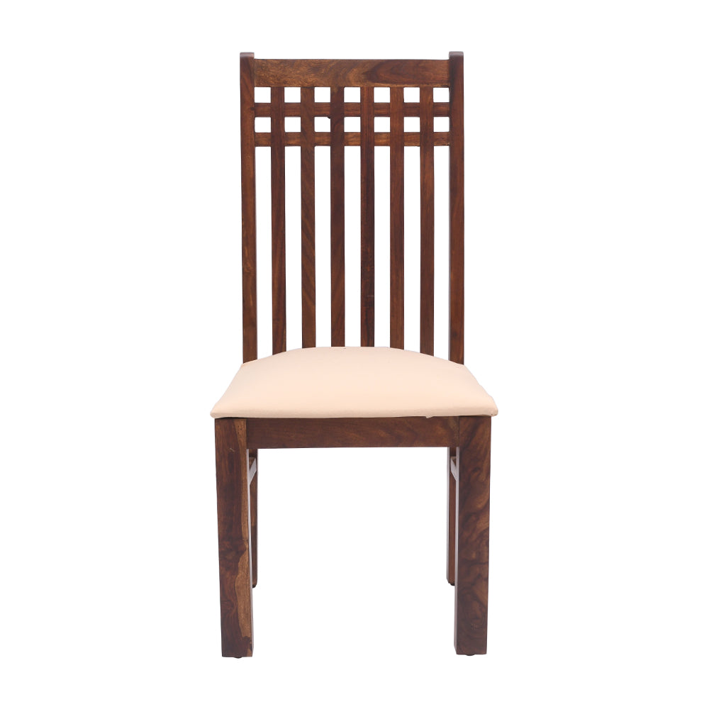 Facet  Chair Set Of Two Made Of Sheesham Wood